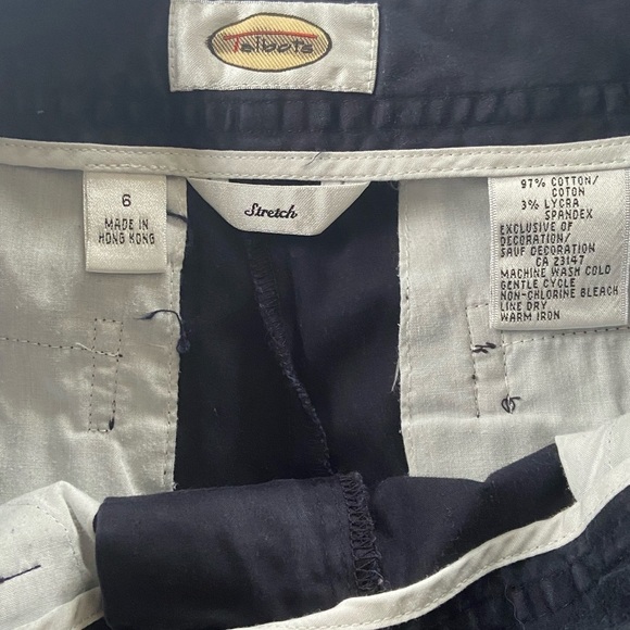 Vintage Talbots Cropped Straight Leg with Laces at the Ankles Size 6 - Picture 3 of 7